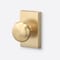 Sure-Loc Hardware Sure-Loc Hardware Oakley Dummy Knob, Satin Brass OK100 SB - alternate 1